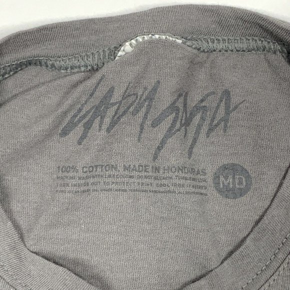 Official Lady Gaga 2012 Grey Graphic T-Shirt Girls Sz M - Picture 7 of 7